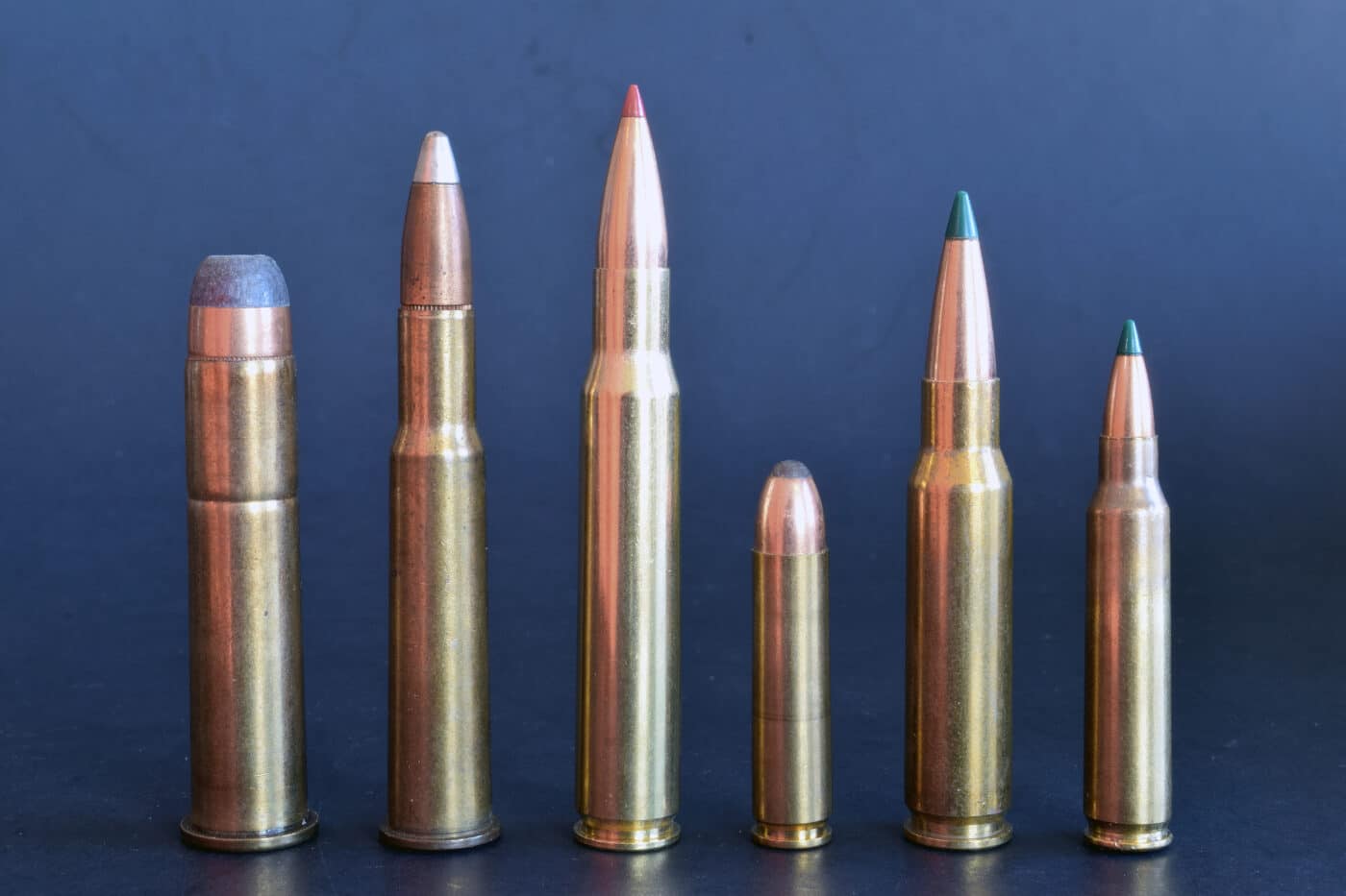 Various U.S. military rifle cartridges