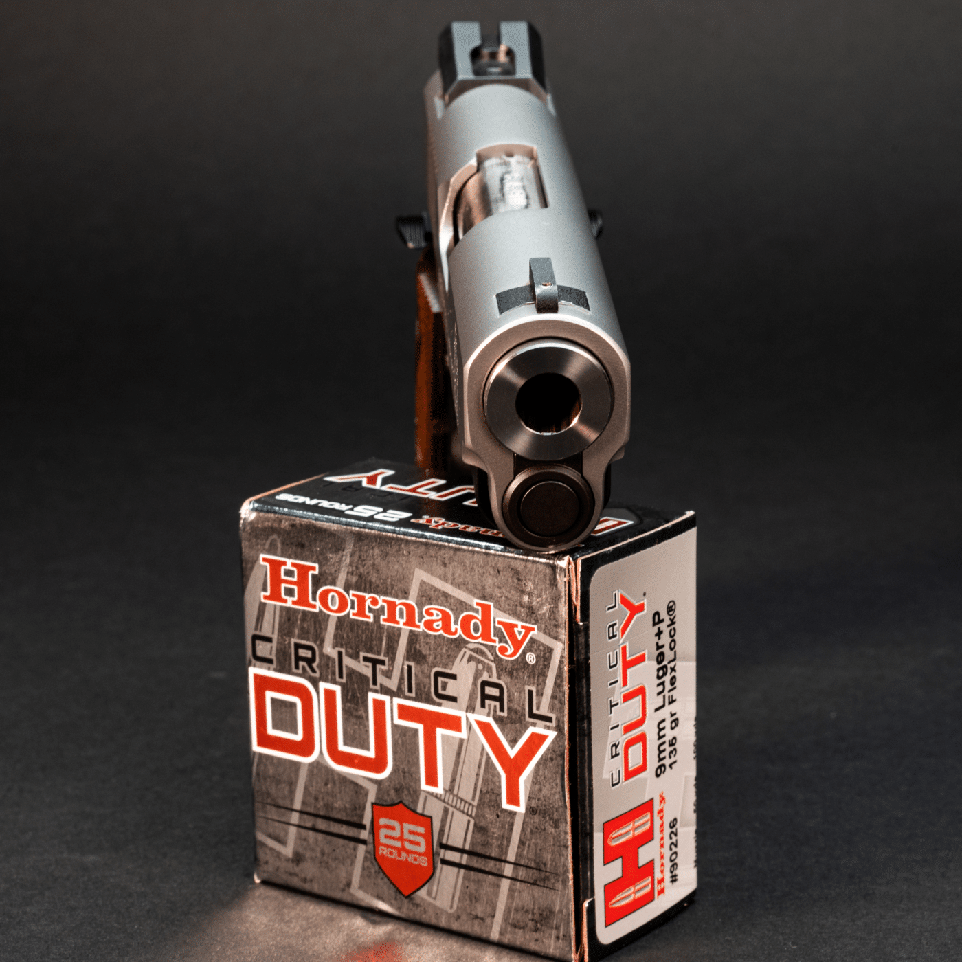 Hornady Critical Duty ammo with Springfield Ronin 1911