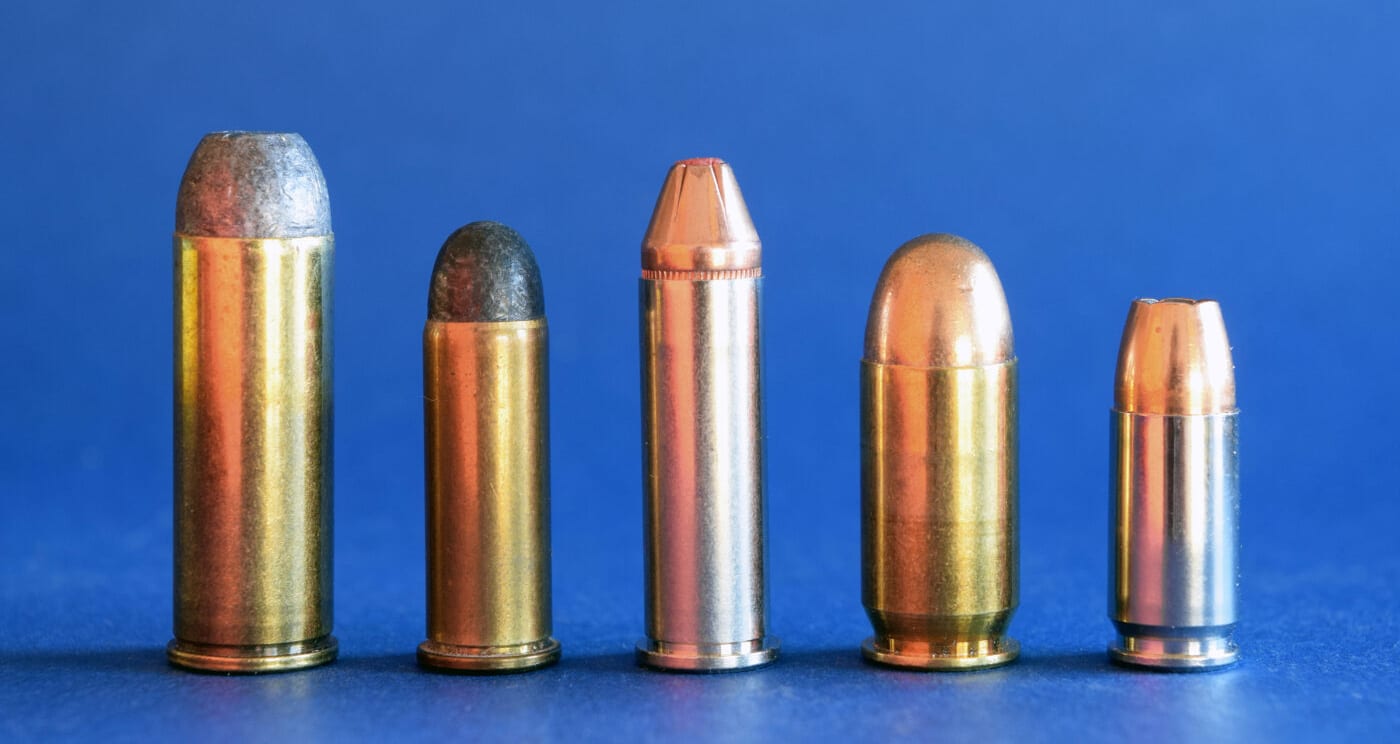 U.S. military pistol cartridges