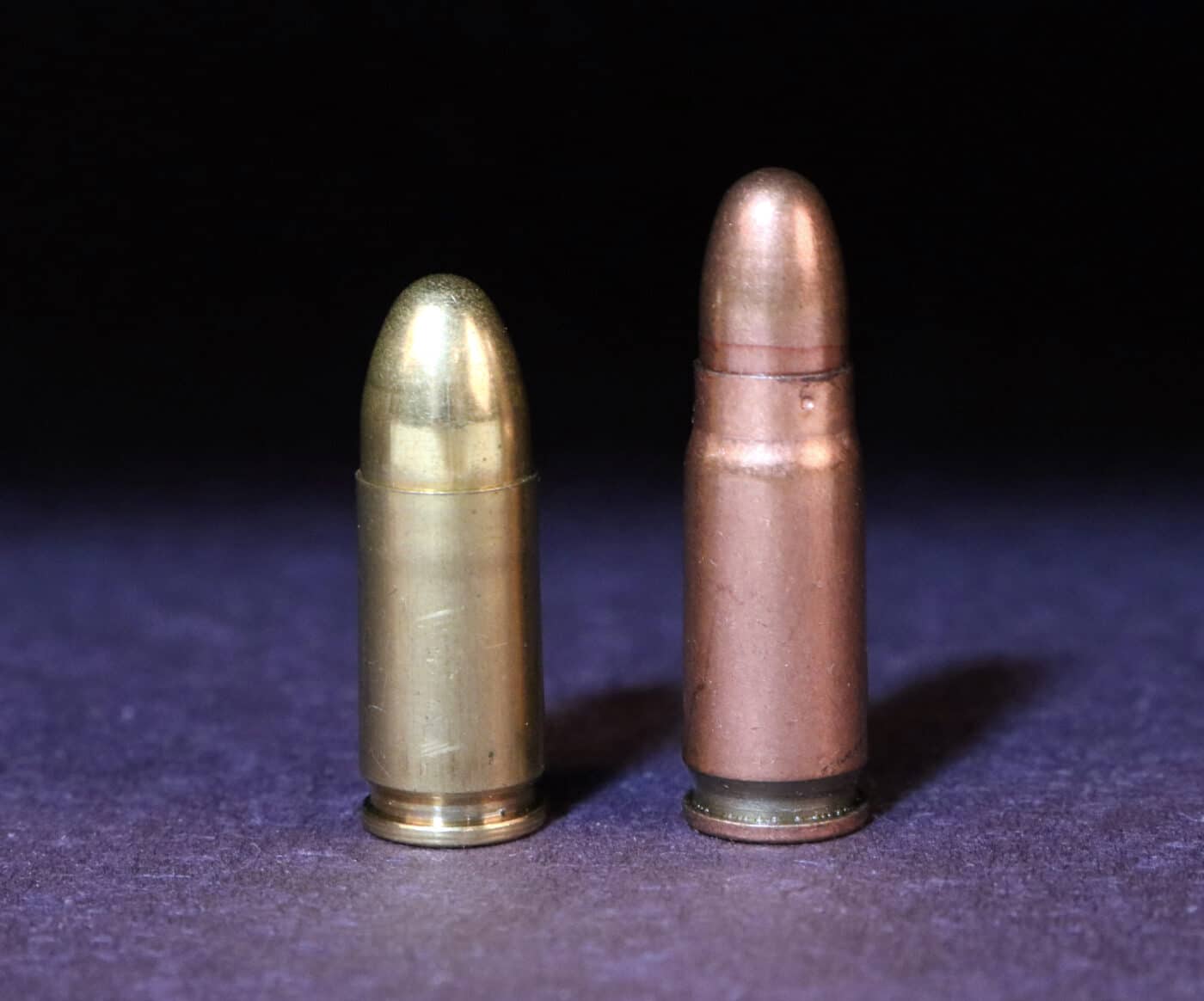 7.62x25 PPSh round vs. 9mm Parabellum