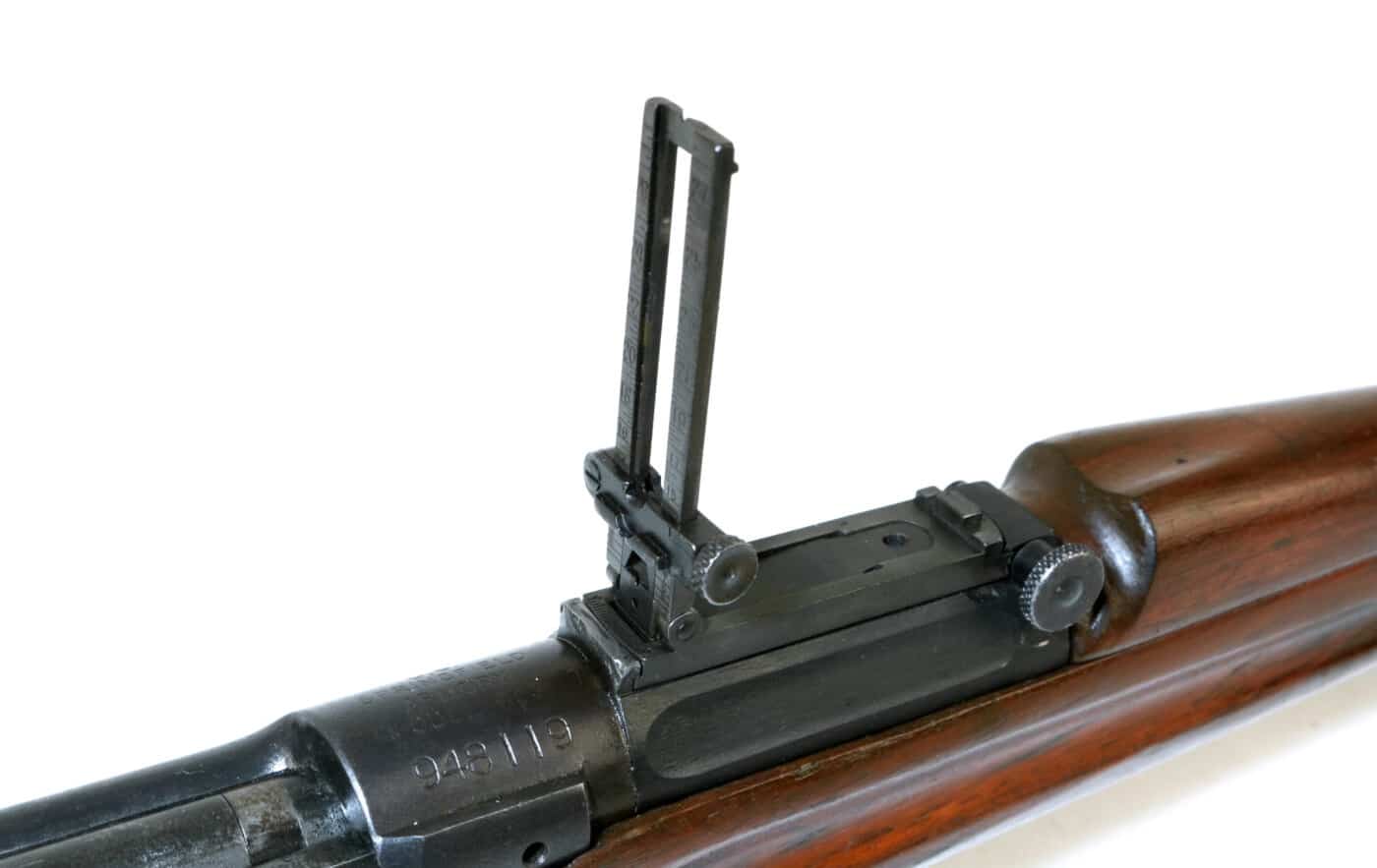 Rear sight of M1903 rifle