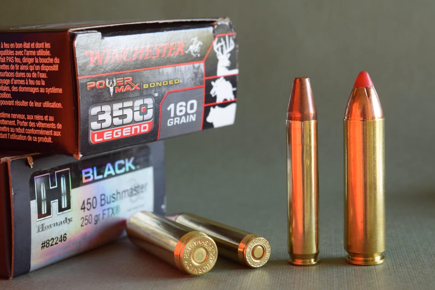 Straight walled AR hunting cartridges