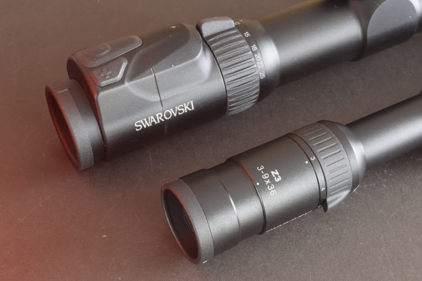 Scope tube comparison