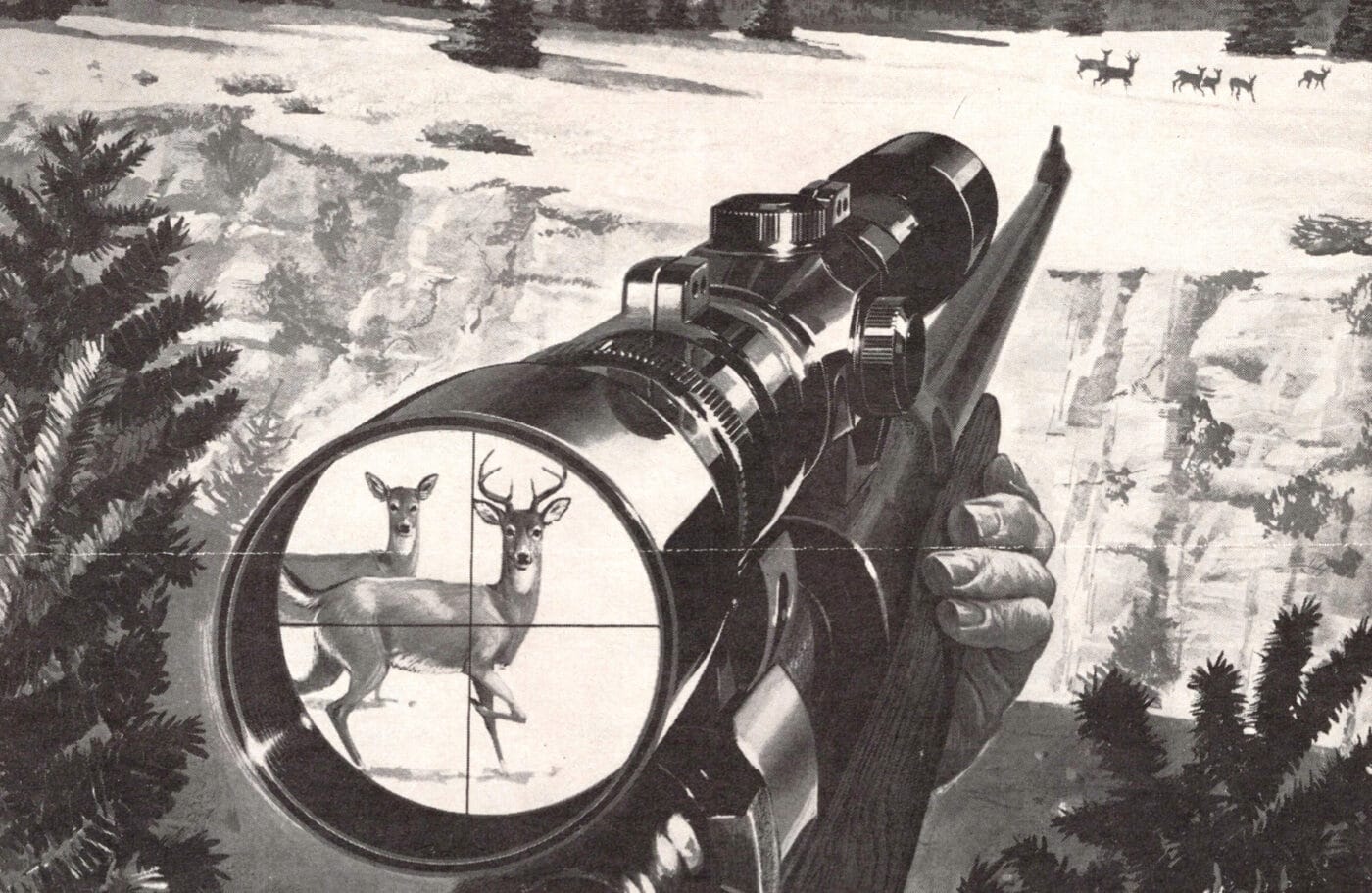 Lyman All-American scope with Perma-Center reticle