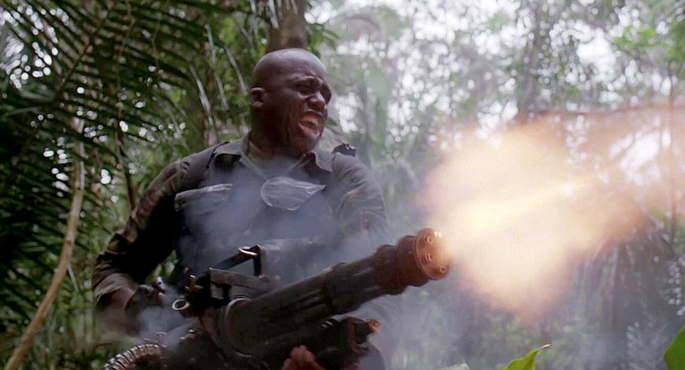 Mac with minigun from Predator