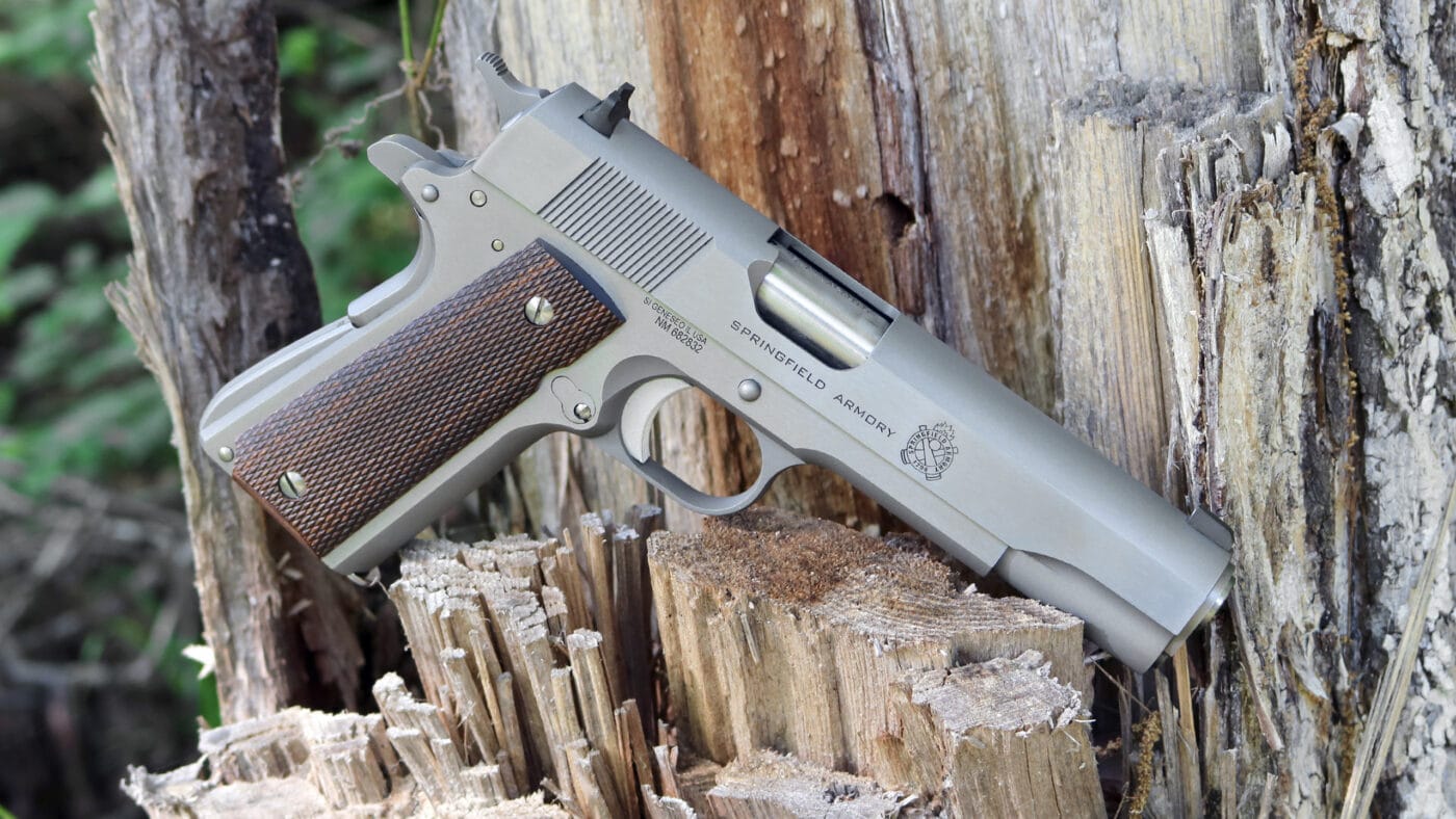 Springfield Armory 1911 Stainless Steel Mil-Spec pistol