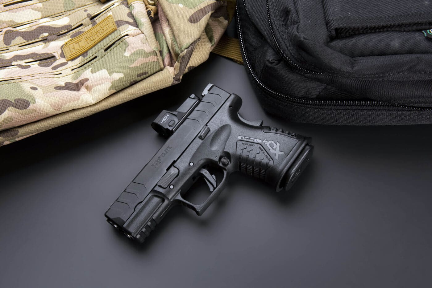 Springfield XD-M Elite 3.8 Compact OSP 10mm with HEX Dragonfly