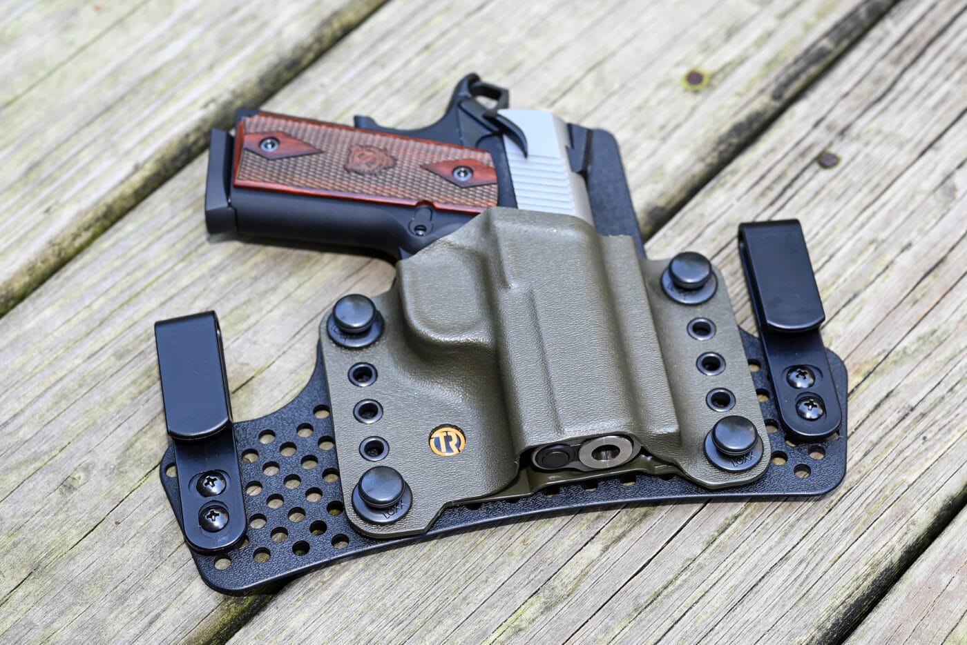 TacRig modular CCW holster for EMP pistol