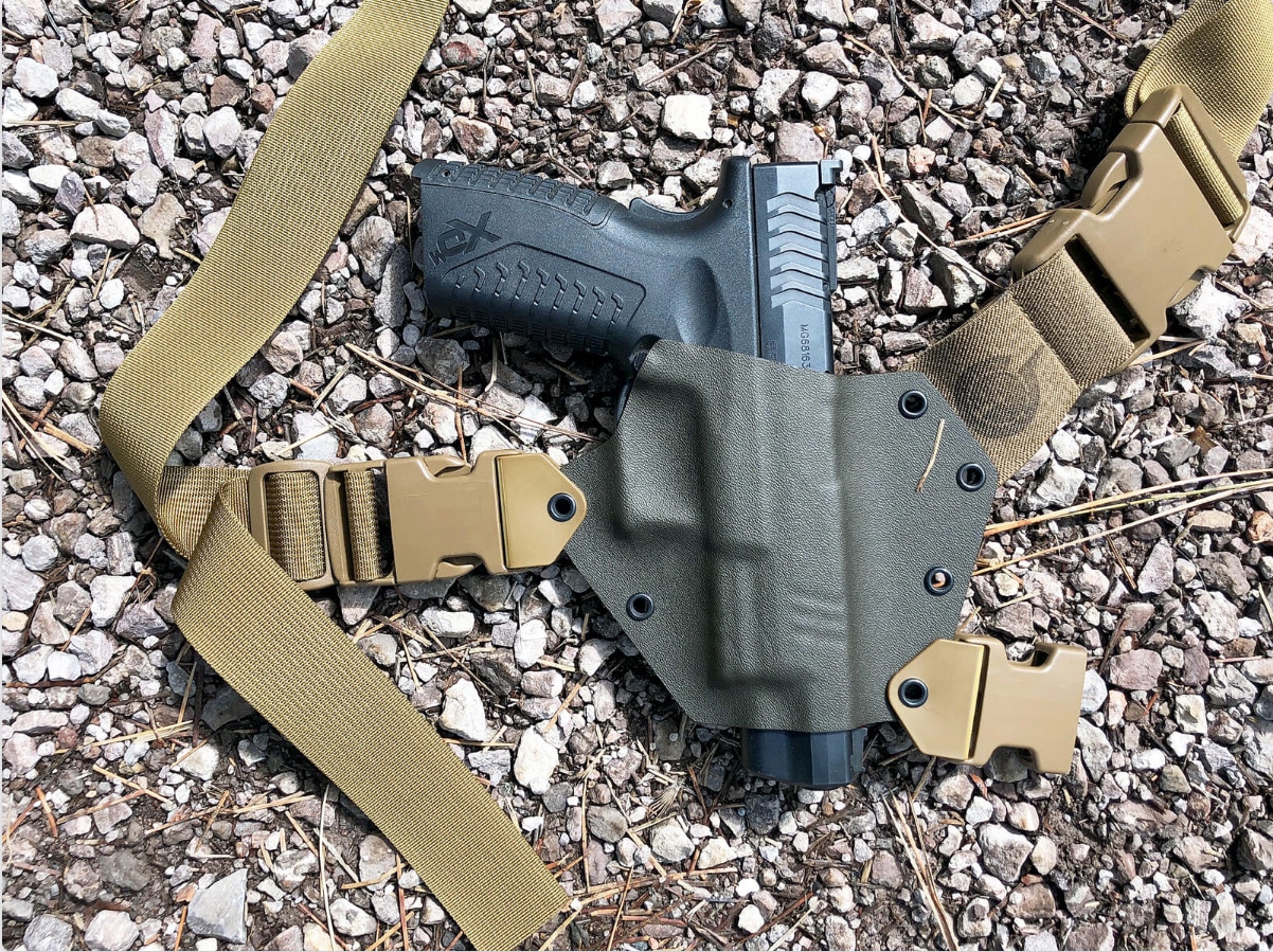 Kenai Chest Holster for the Springfield XD-M pistol