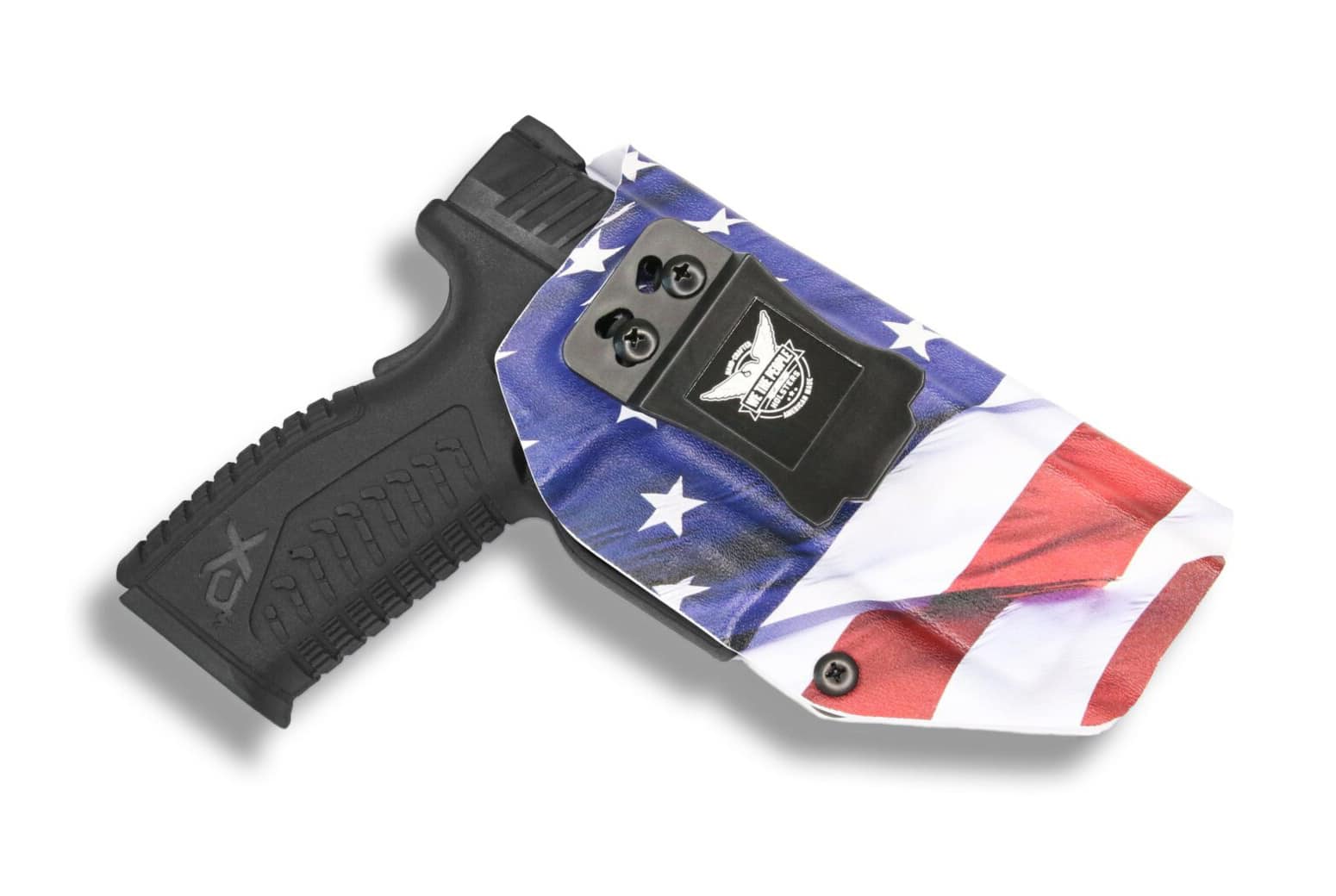 We the People Kydex holster with Springfield Armory polymer pistol