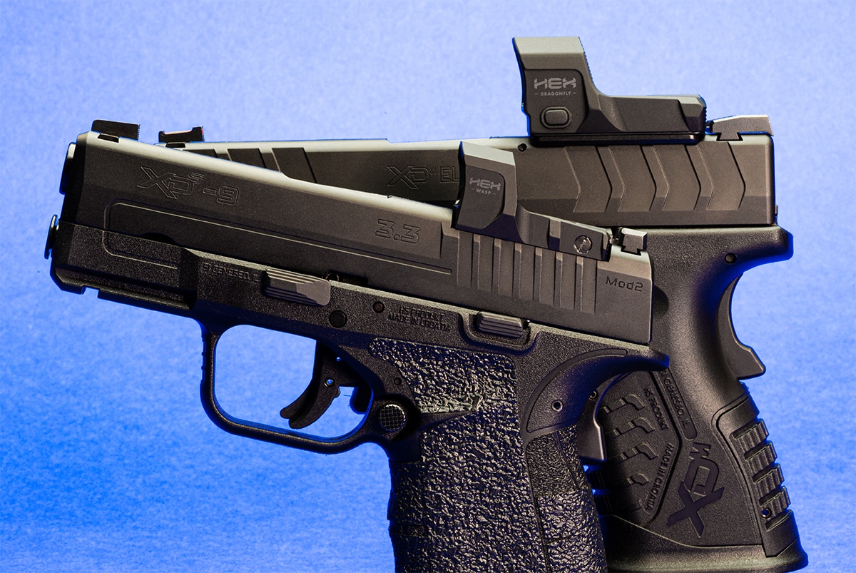 Red dot sights on Springfield Armory pistols