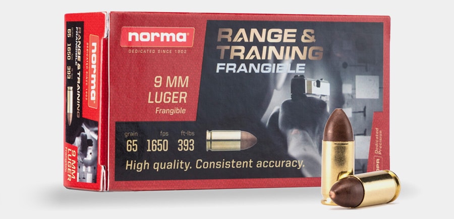 Norma Range & Training 9mm Frangible