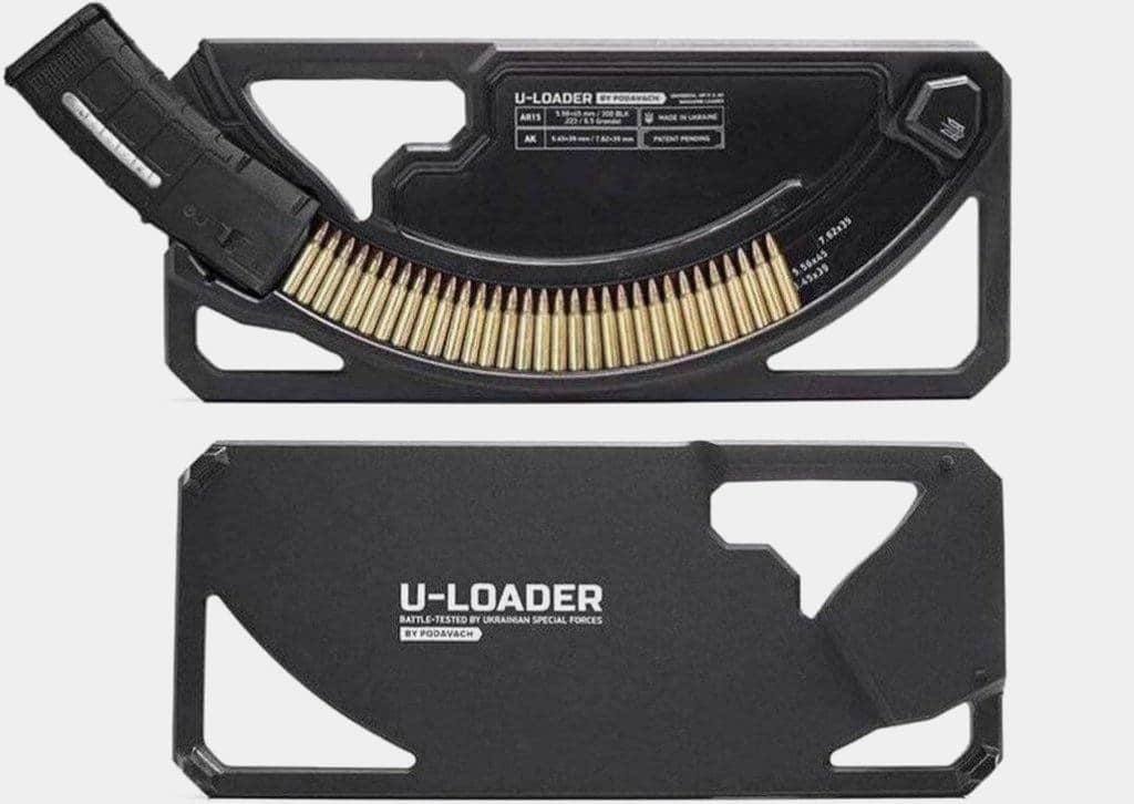 Podavach  U-LOADER AK + AR-15 Magazine Speed Loader