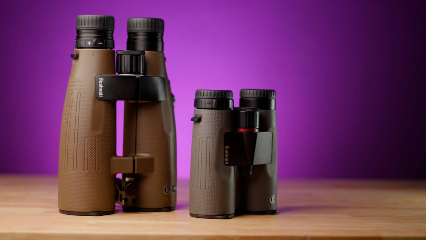Bushnell 15x56 and 10x42 binoculars
