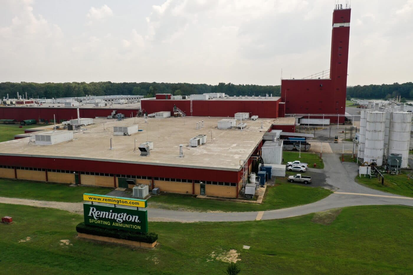 Remington Ammunition plant in Lonoke, Arkansas