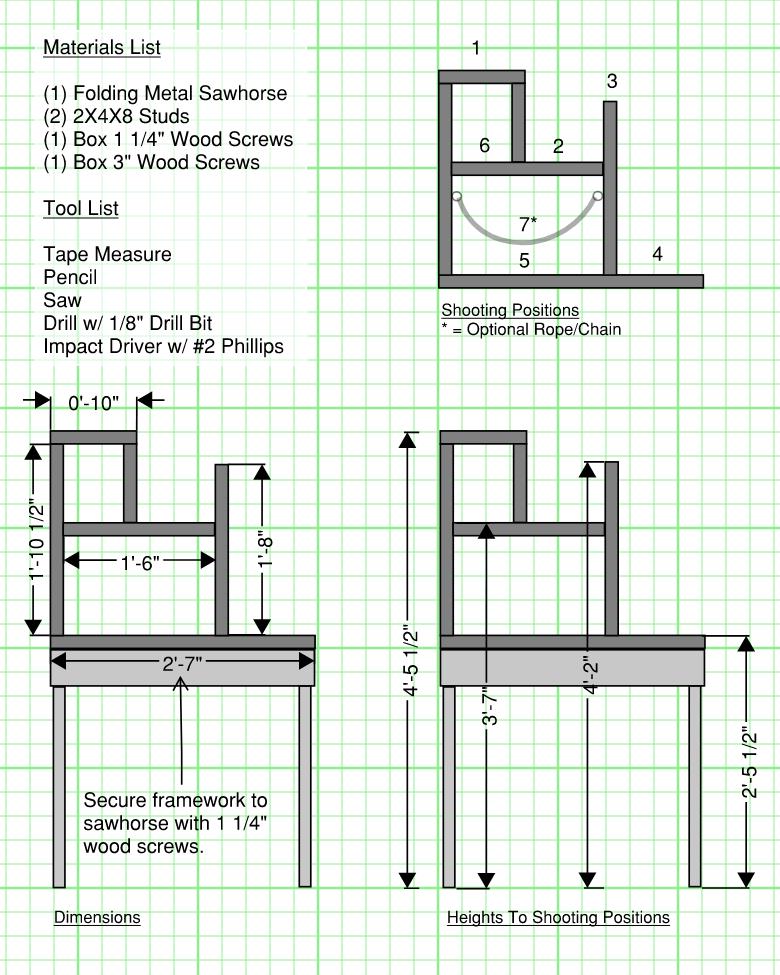 Shooting barricade plans