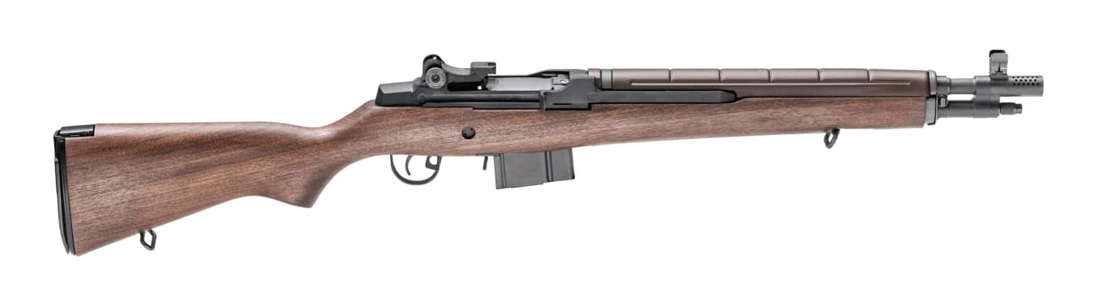 Side view of the Springfield M1A Tanker rifle