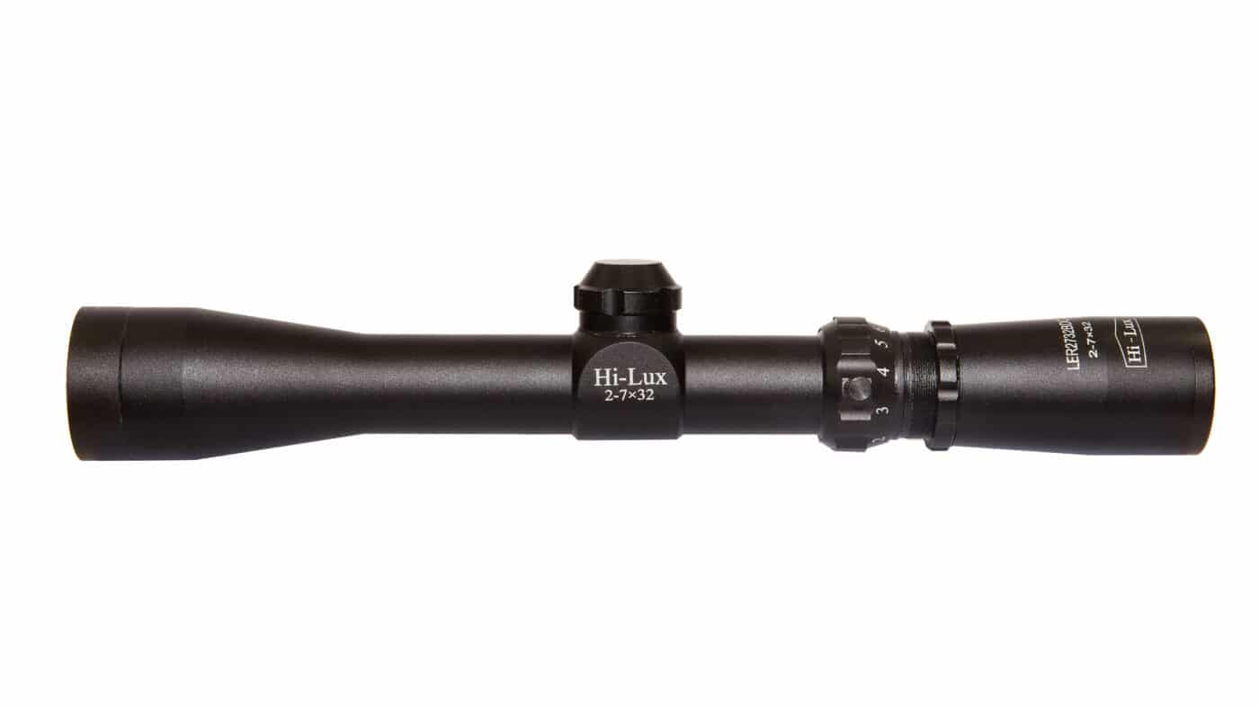 Hi-Lux Long Eye Relief 2X-7X scout riflescope