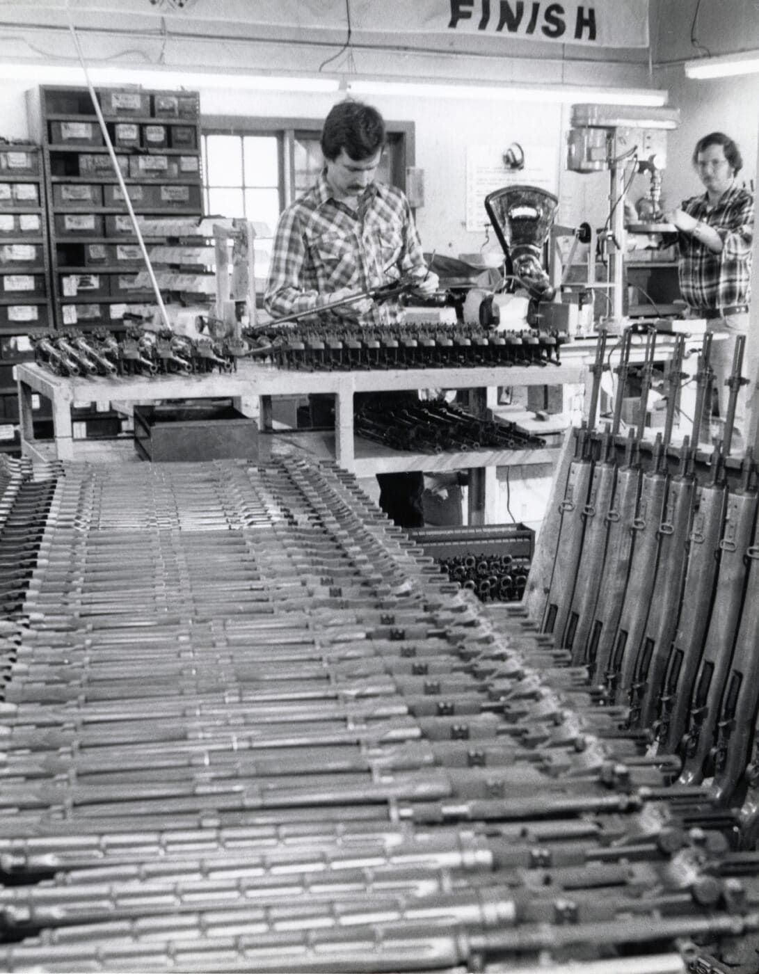 M1A assembly line at Springfield Armory