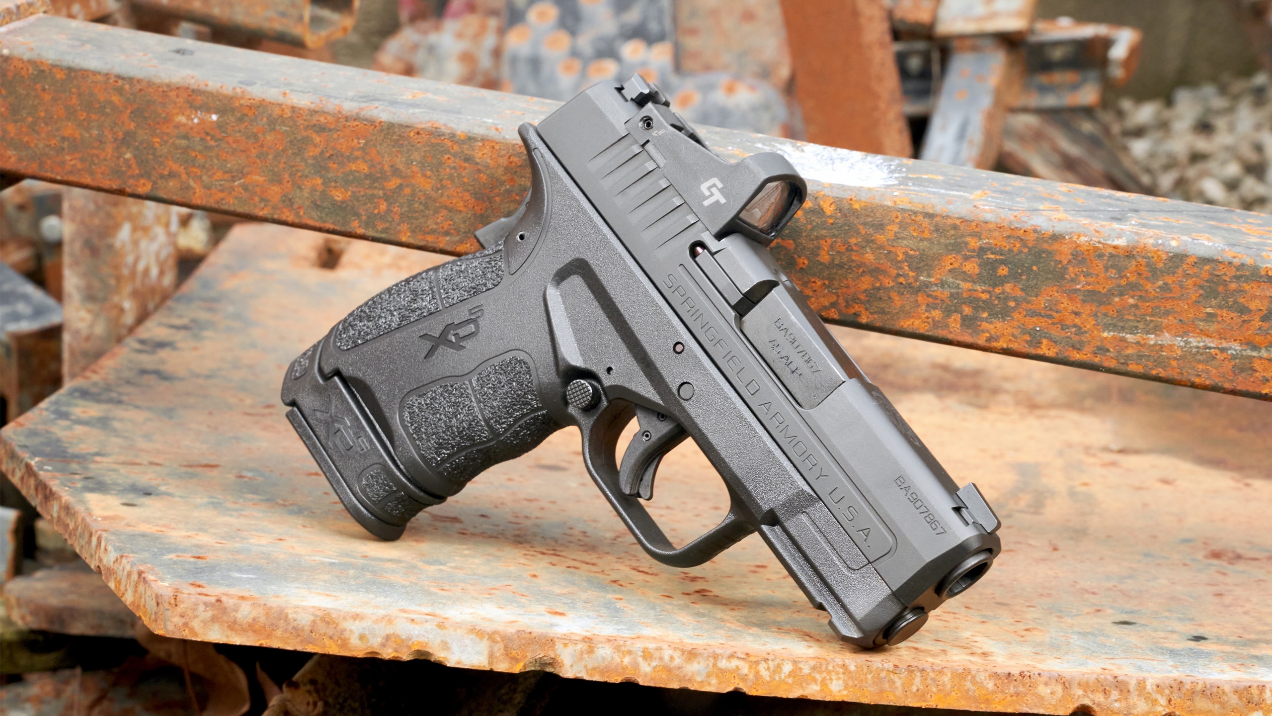 Springfield Armory XD-S Mod.2 OSP 3.3 45 ACP Pistol, XDSG93345BOSP