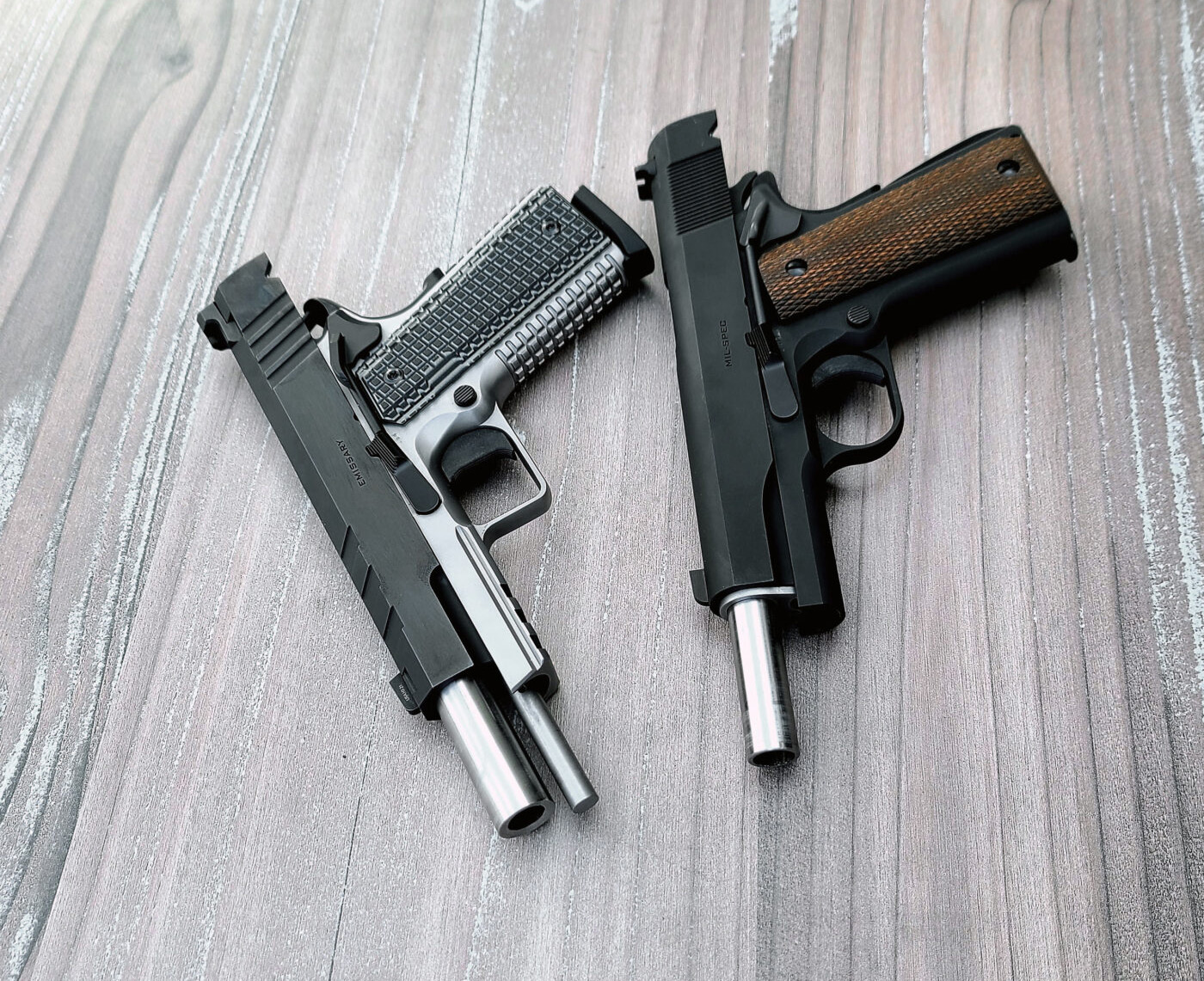 Two 1911 pistols from Springfield Armory