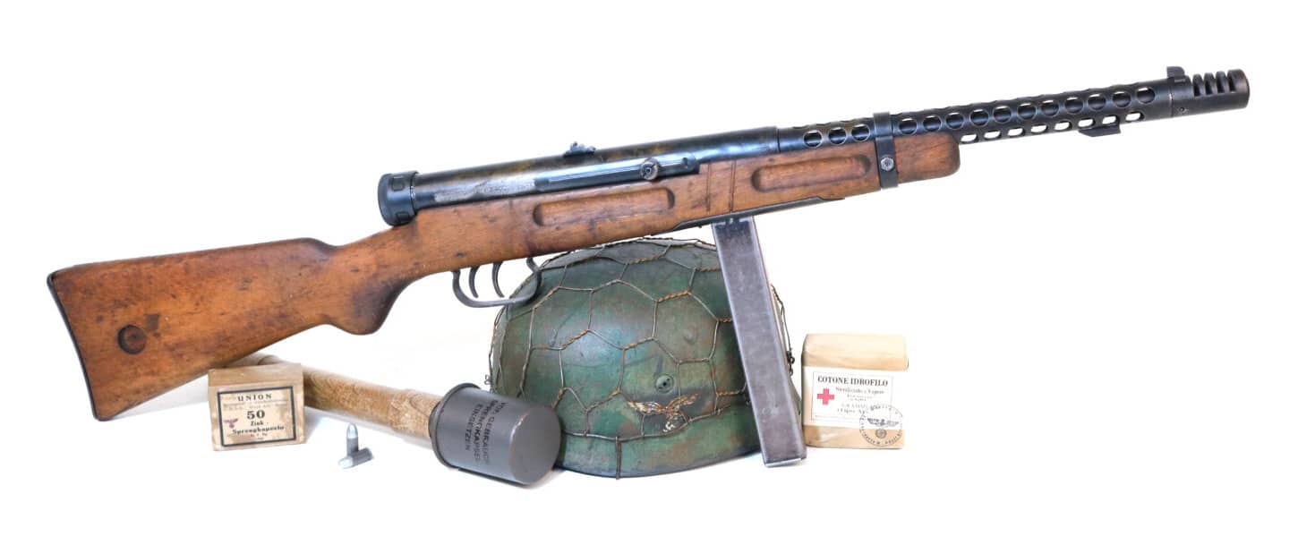 Model 38A SMG with WWII equipment