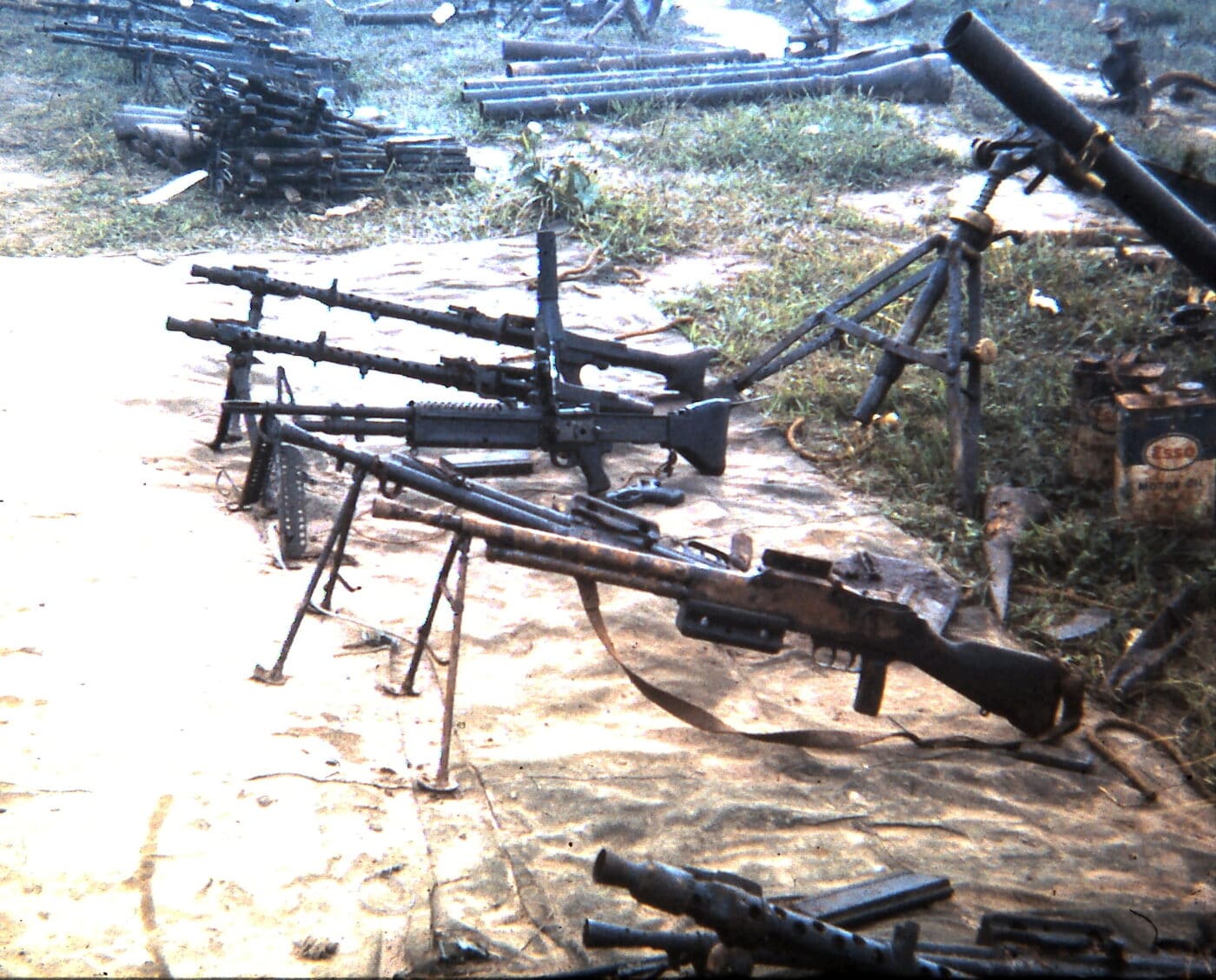Heavy machine guns acquired from VC