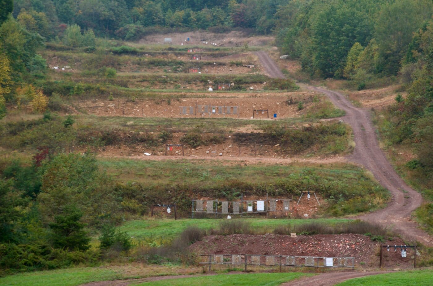 Rifle shooting range