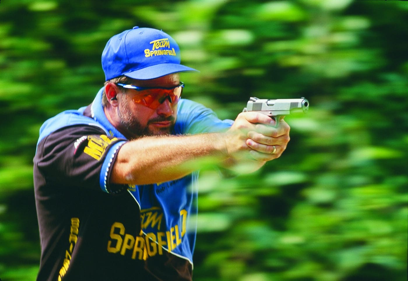 Rob Leatham shooting a Springfield 1911