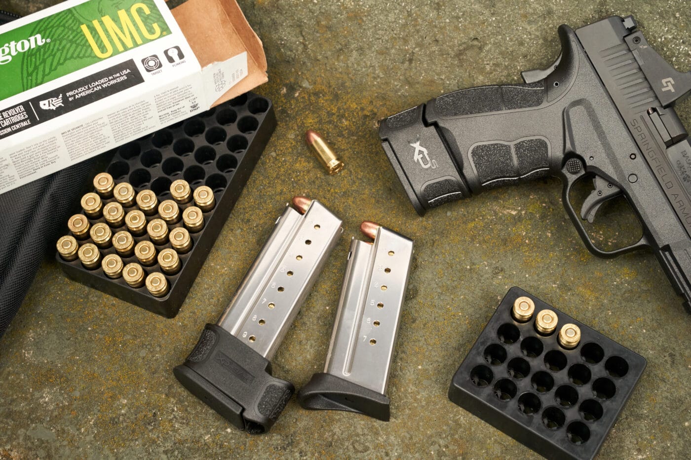 Springfield Armory XD-S Mod.2 magazines with ammo