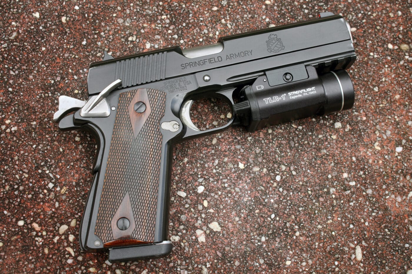 Springfield Armory 1911 with Streamlight TLR-1