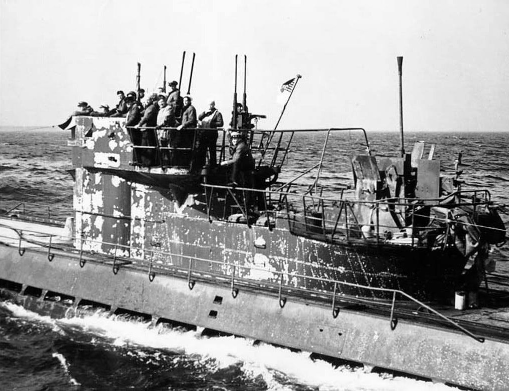 U-234 after capture at sea