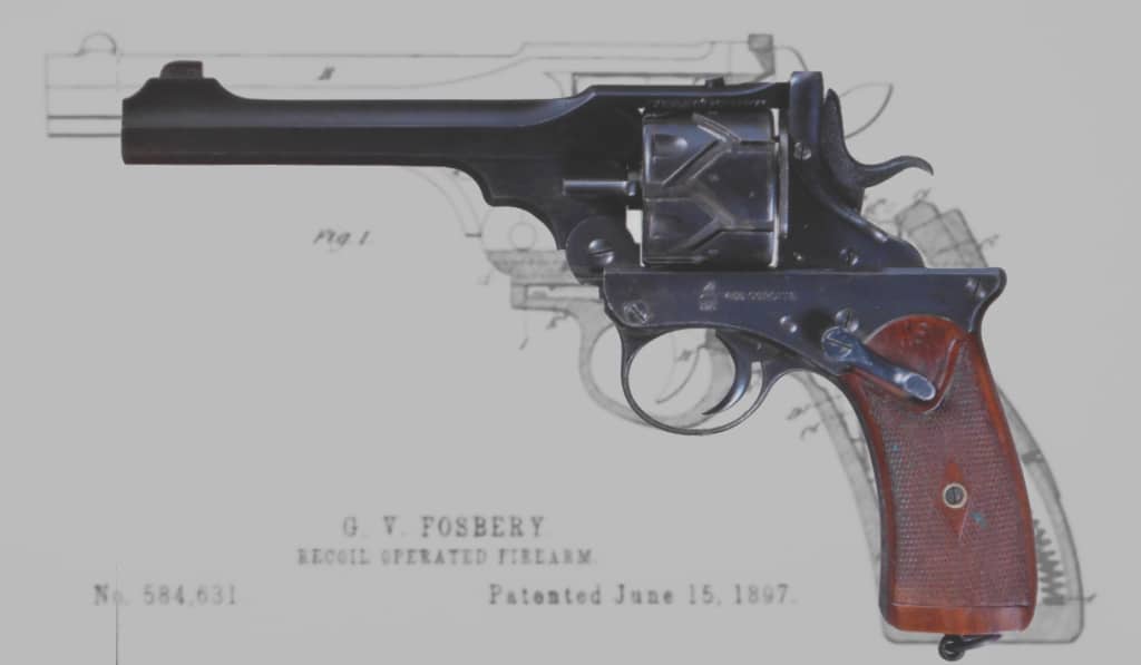 Webley-Fosbery automatic revolver