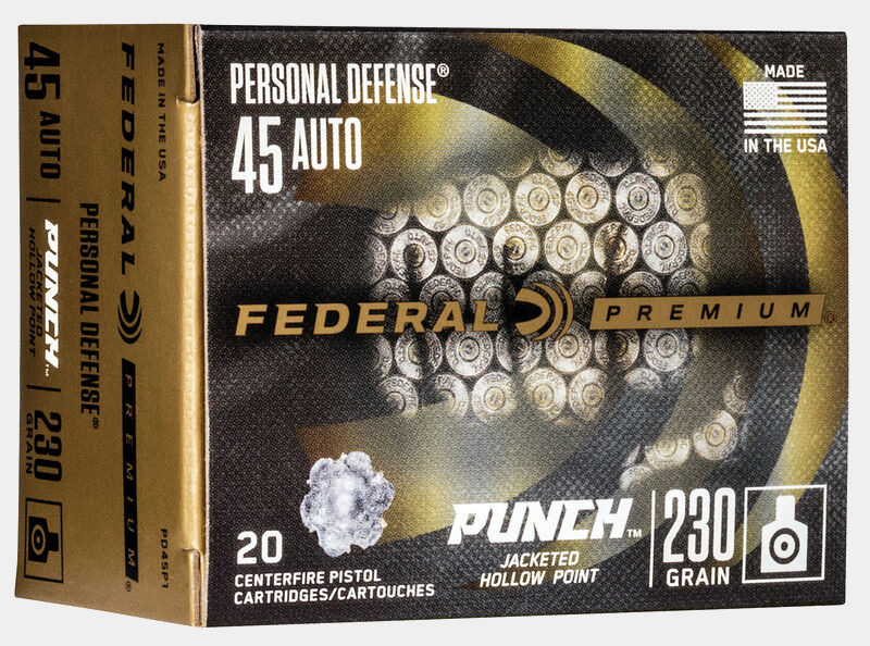 Federal Personal Defense Punch 45 Auto