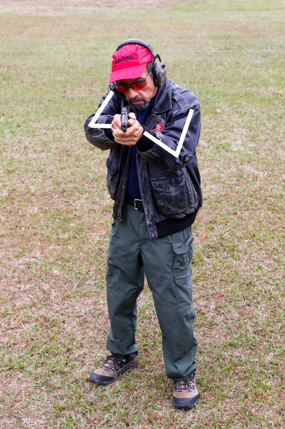 Massad Ayoob teaches the Classic Weaver stance