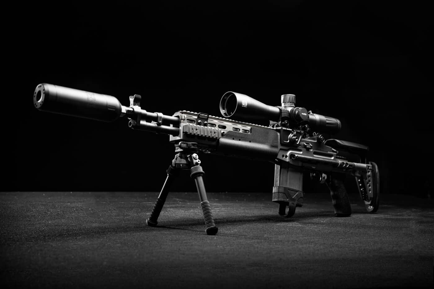 Orion-X suppressor on the M1A SOCOM rifle