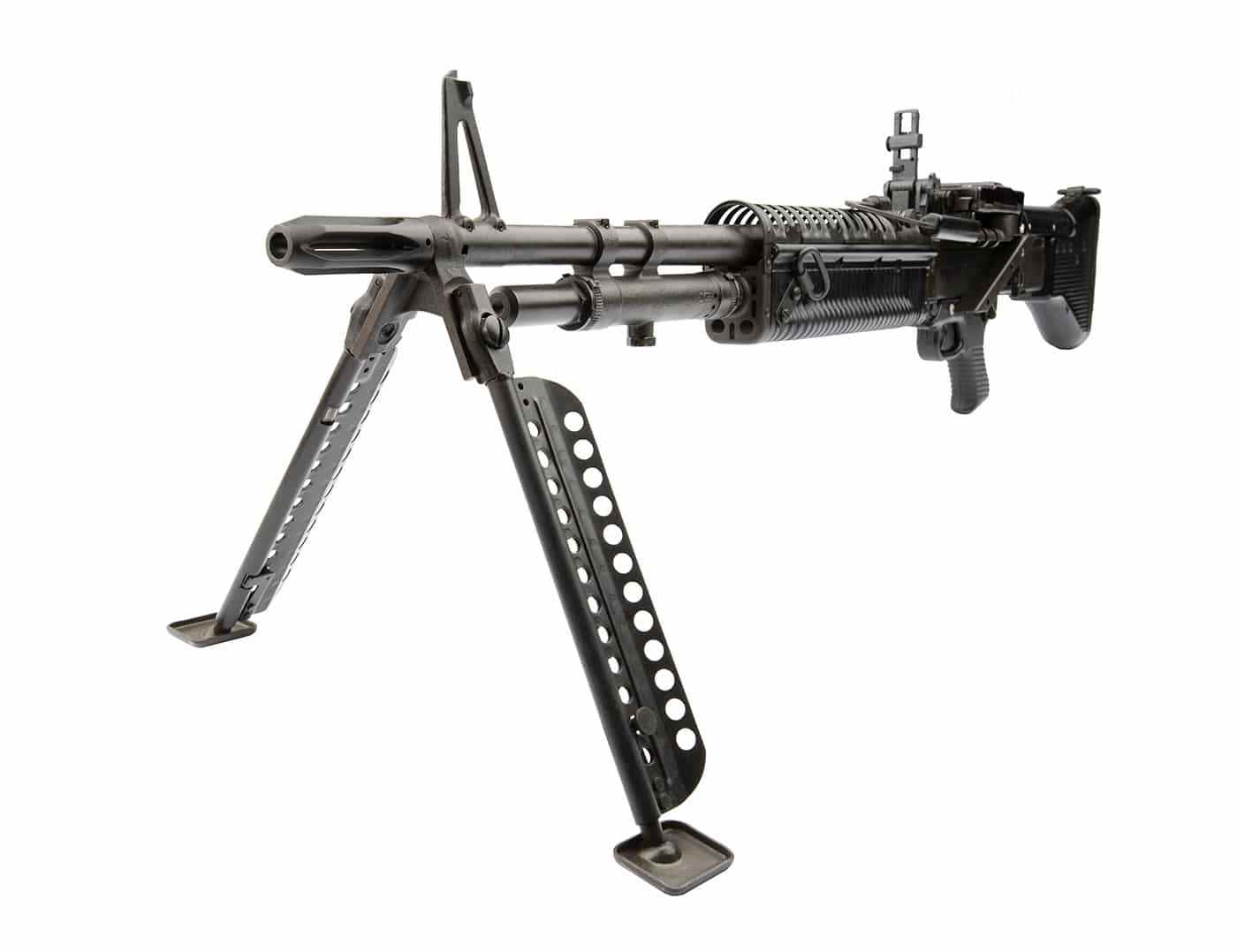 Front view of the SA1 rifle