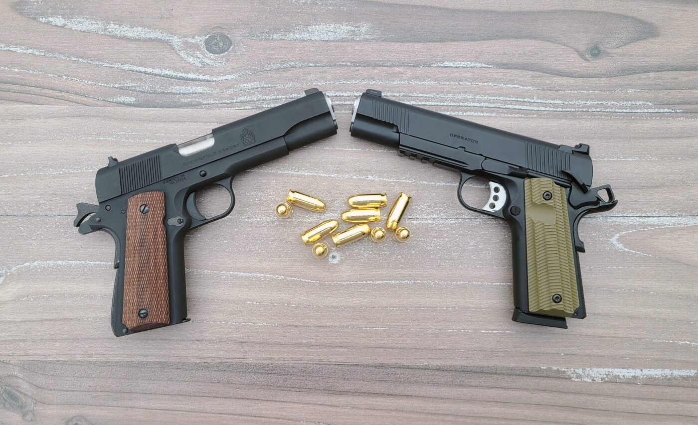 Springfield Armory Operator 1911 vs. Mil-Spec 1911