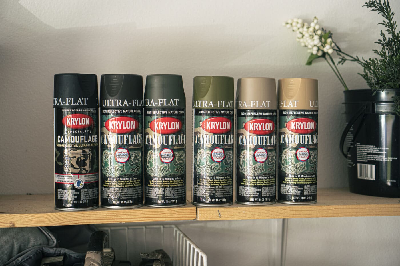 Krylon® Spray Paint  How To Create Camo Pattern 