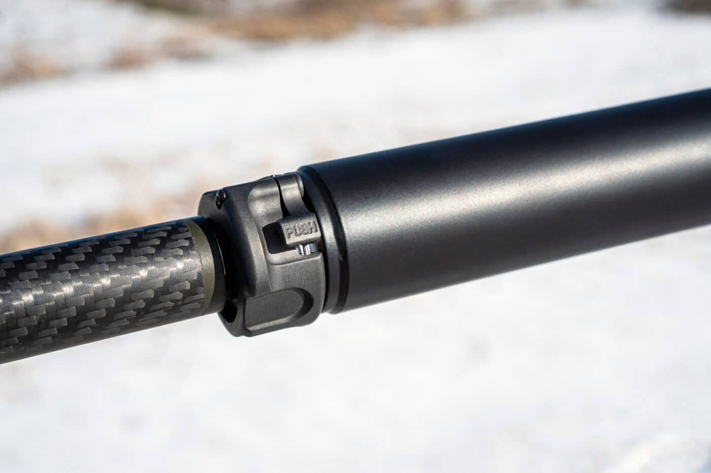 Surefire suppressor attachment on Springfield Waypoint rifle