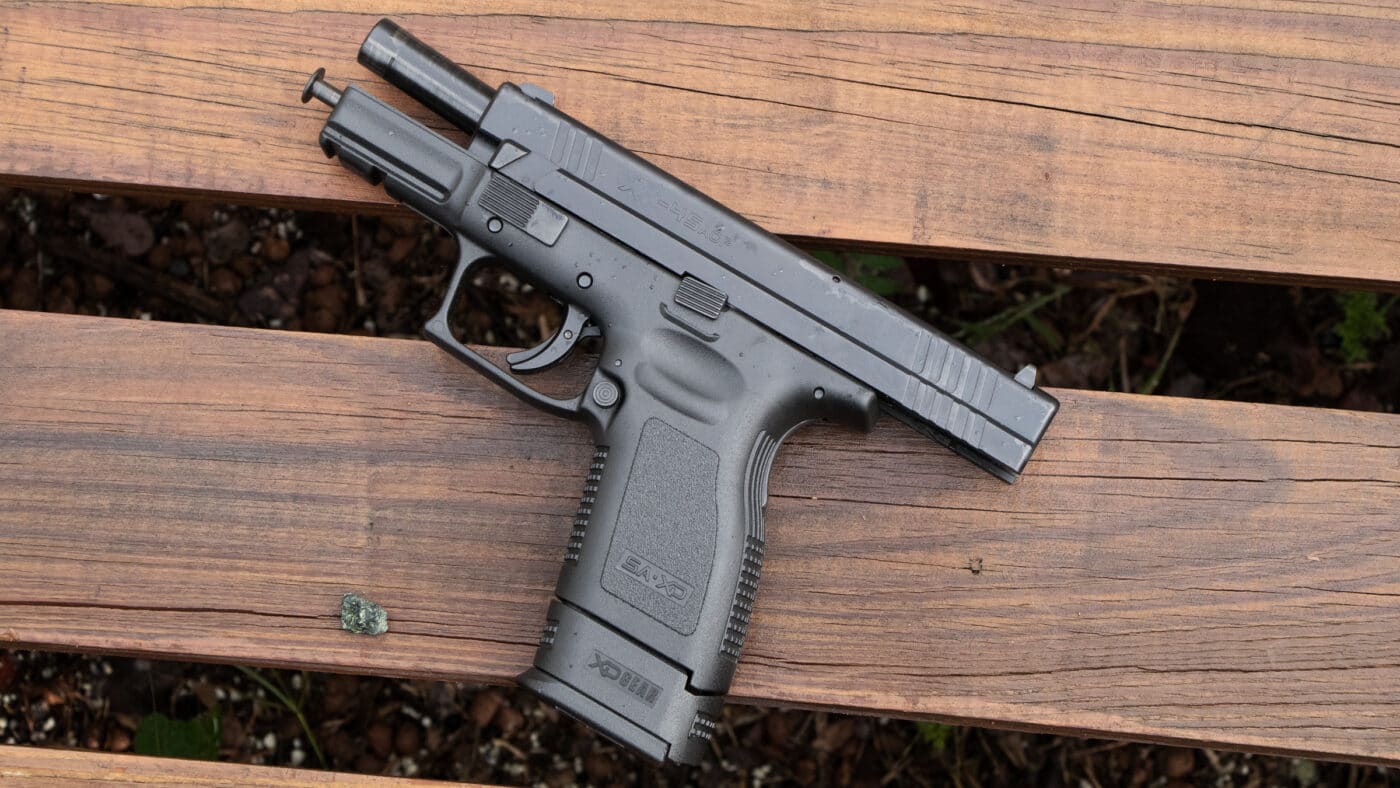Springfield Armory XD-45 Compact with extended magazine