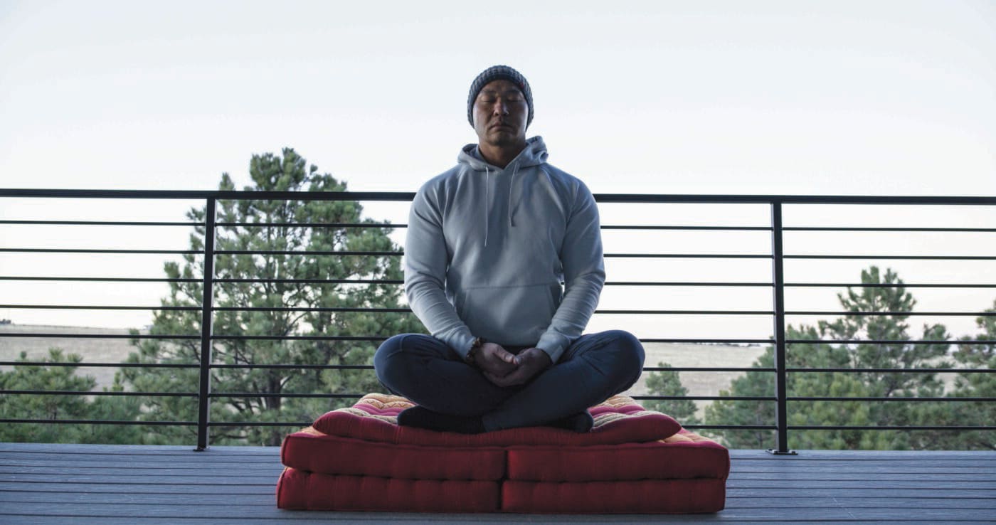 Tum Lam meditating