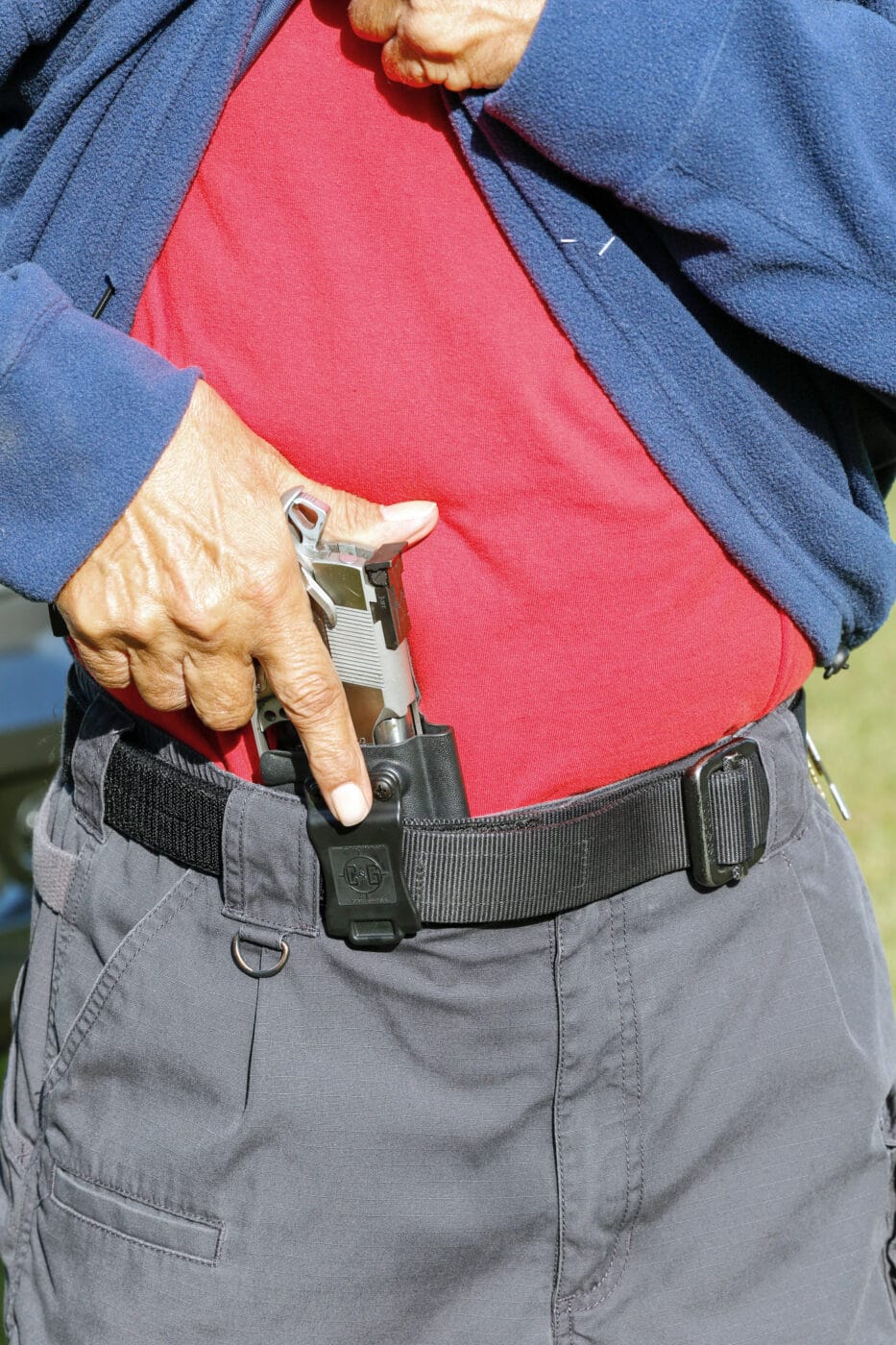 Carrying the 1911 in appendix