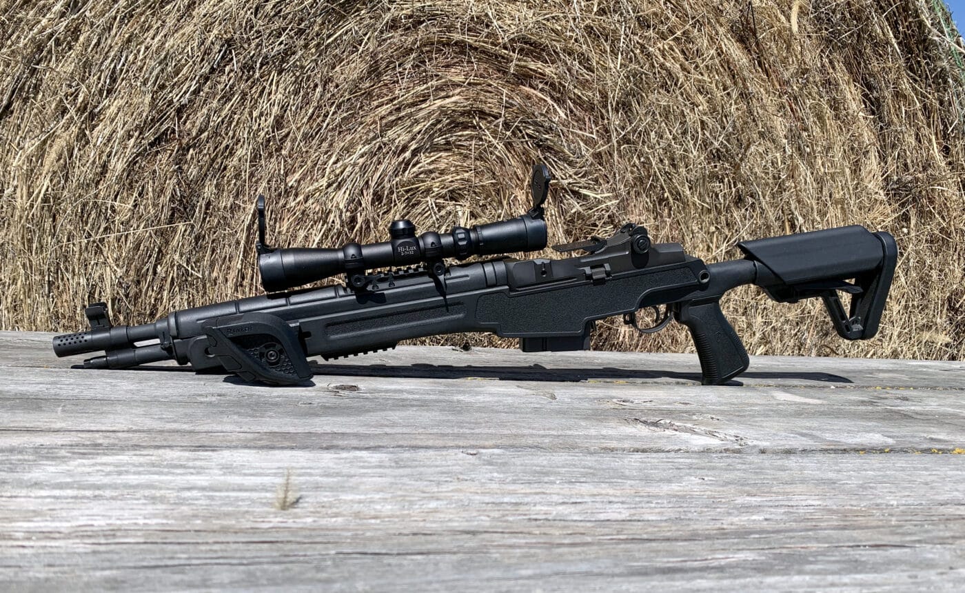 M1A rifle with Ryker Grip installed