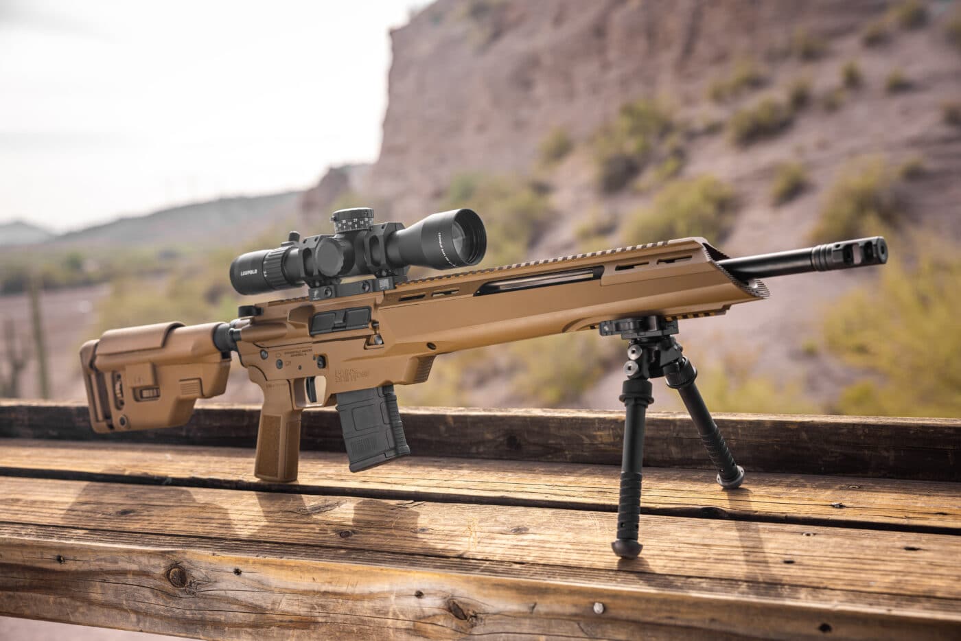 Springfield Armory SAINT Edge ATC rifle with B5 Systems stock