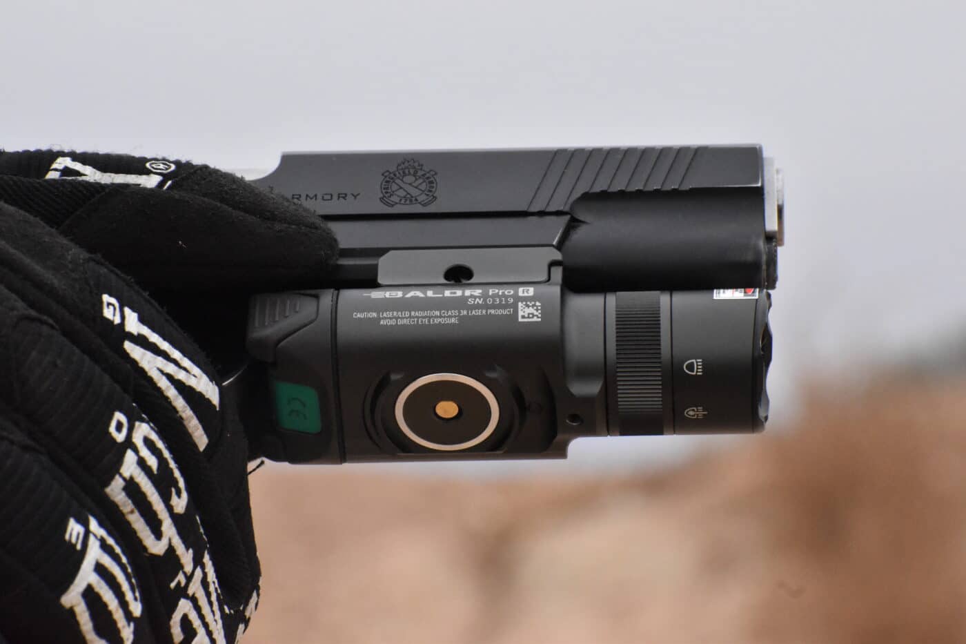 Range review of the Baldr Pro R weaponlight