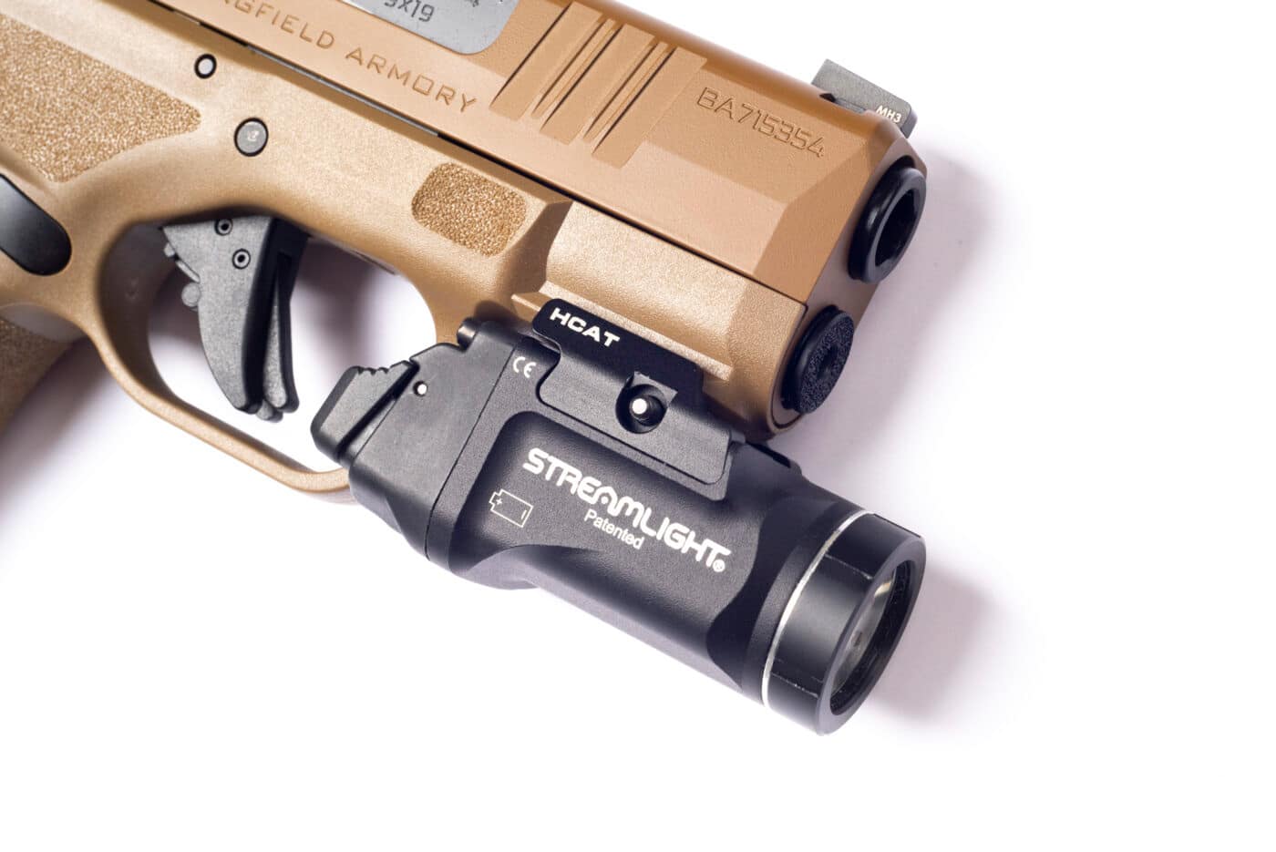 Testing of the Streamlight TLR-7 Sub mounted to Hellcat pistol