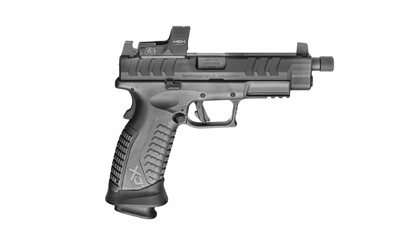 A pistol that qualifies for the FIRSTLINE program