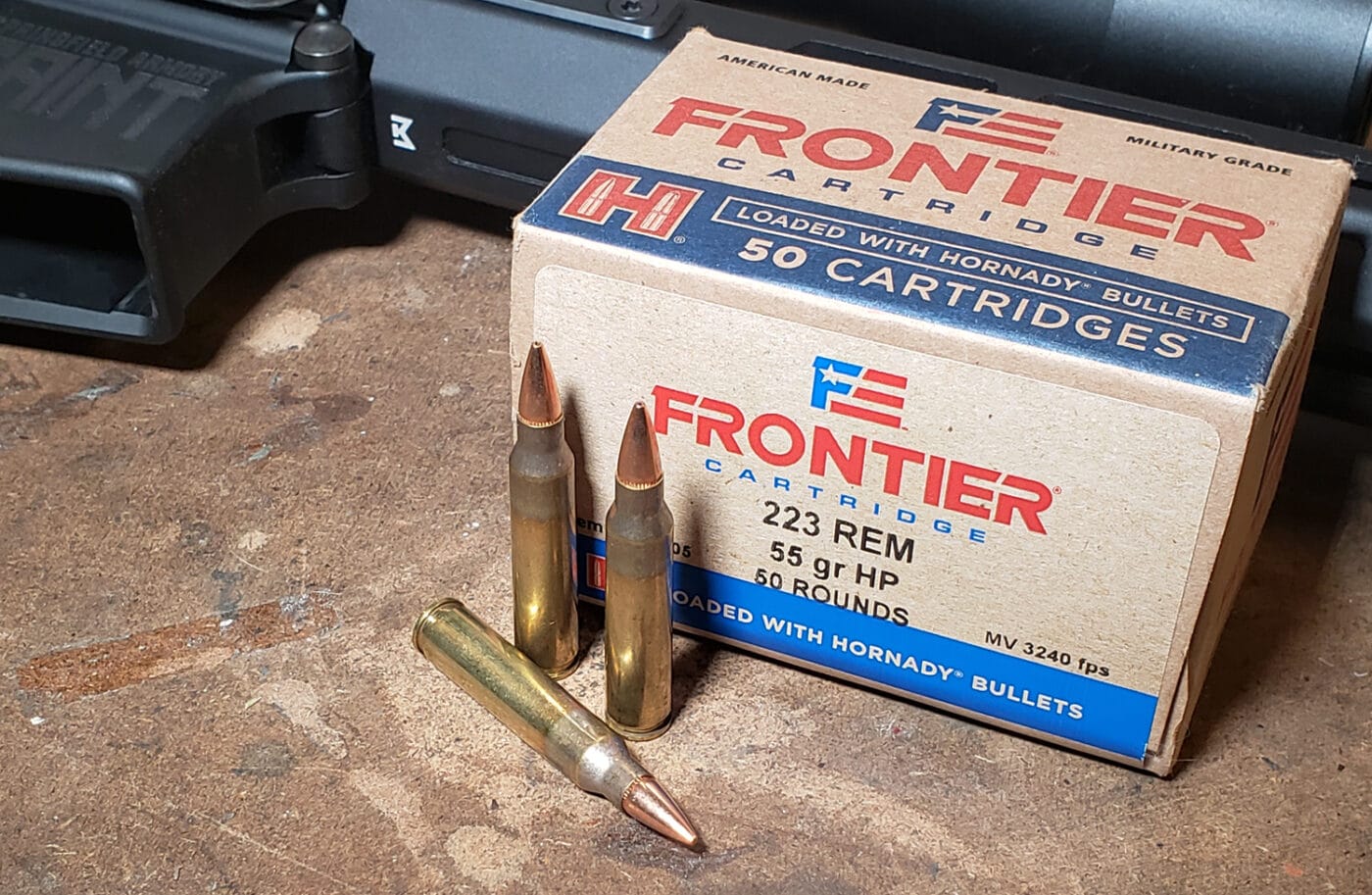 Hornady 55-gr. 223 Rem ammo