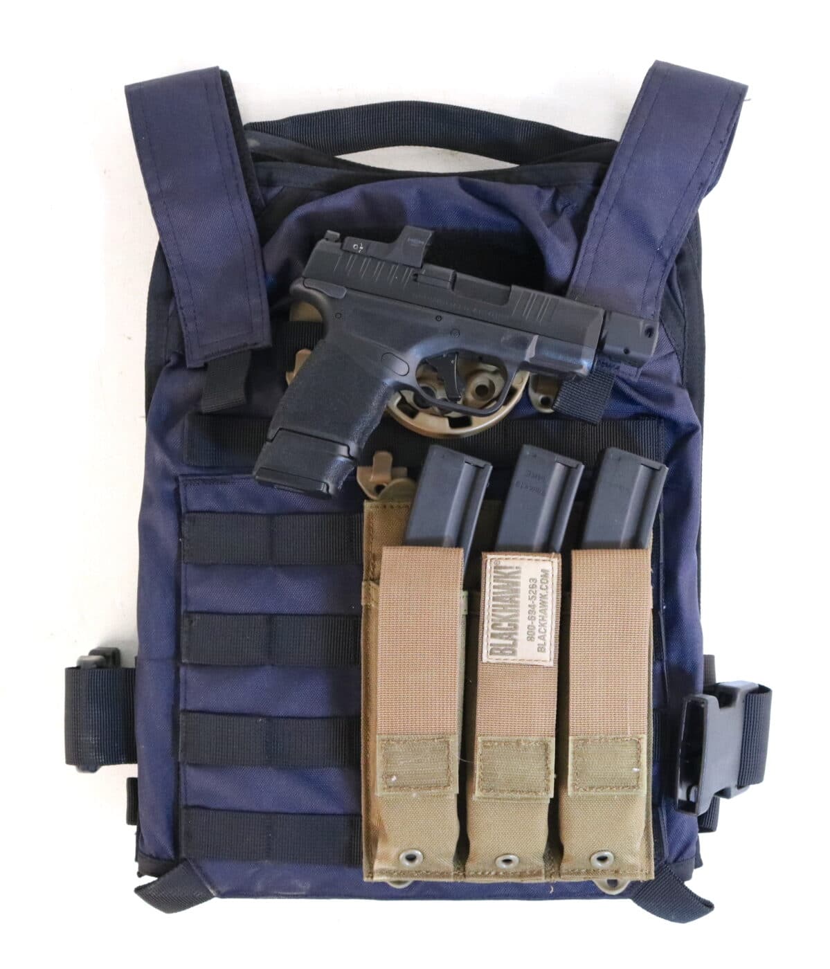 Plate carrier with MOLLE for home defense